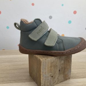 flexi nens botin piel caqui